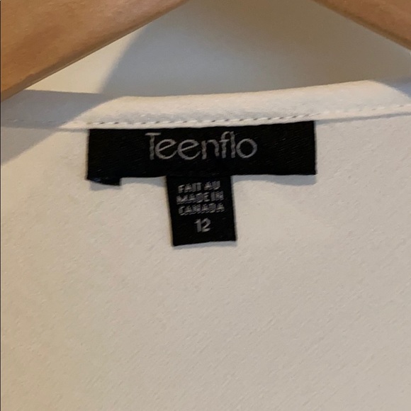 Teen Flo white blouse - Picture 3 of 3